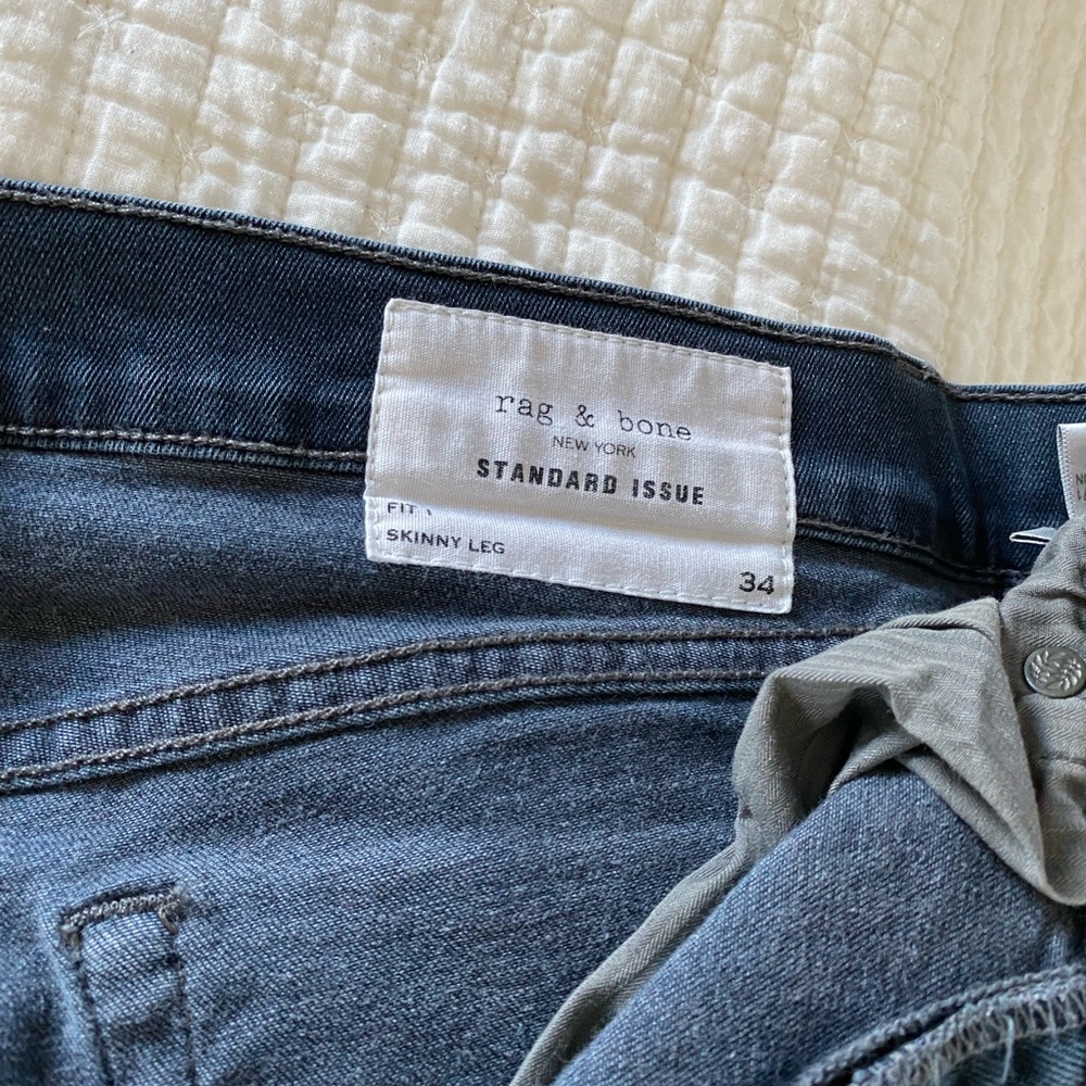 Standard issue Skinny leg rag and bone jean